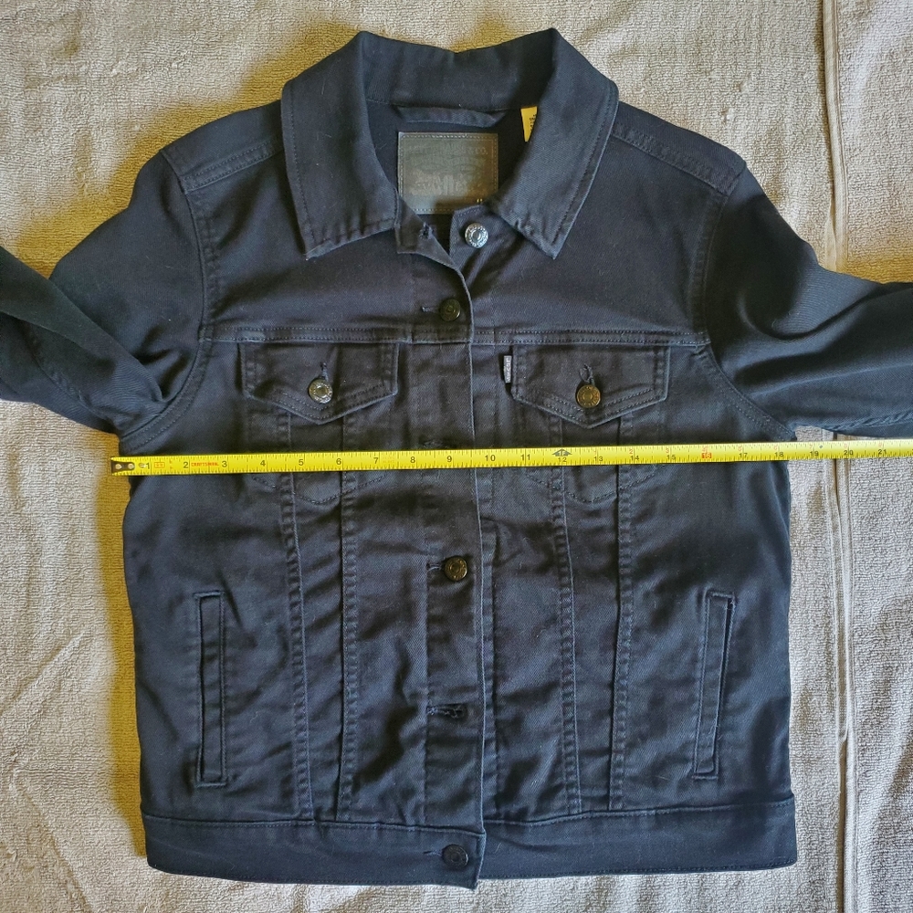 FINAL MARKDOWN- Levi's Black Denim Jacket - Picture 12 of 15